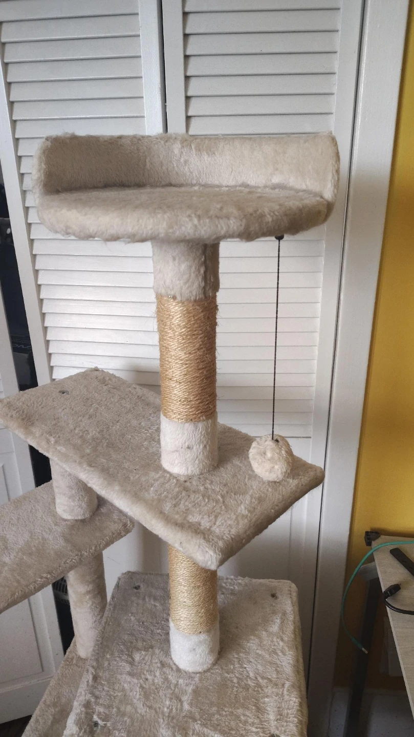 Beige Multi-Level Cat Tree - photo 2