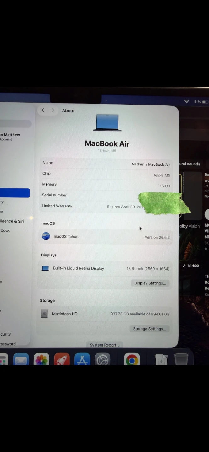 Apple MacBook Air 13-inch M5 16GB RAM - photo 5