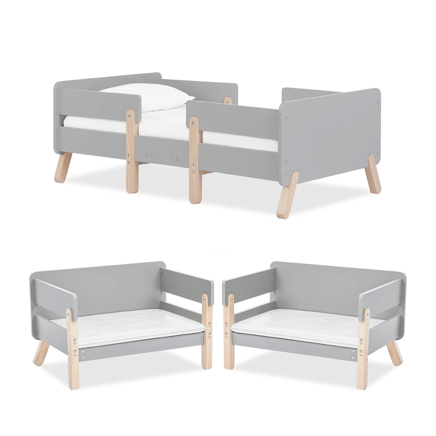 Toddler Bed - Gray