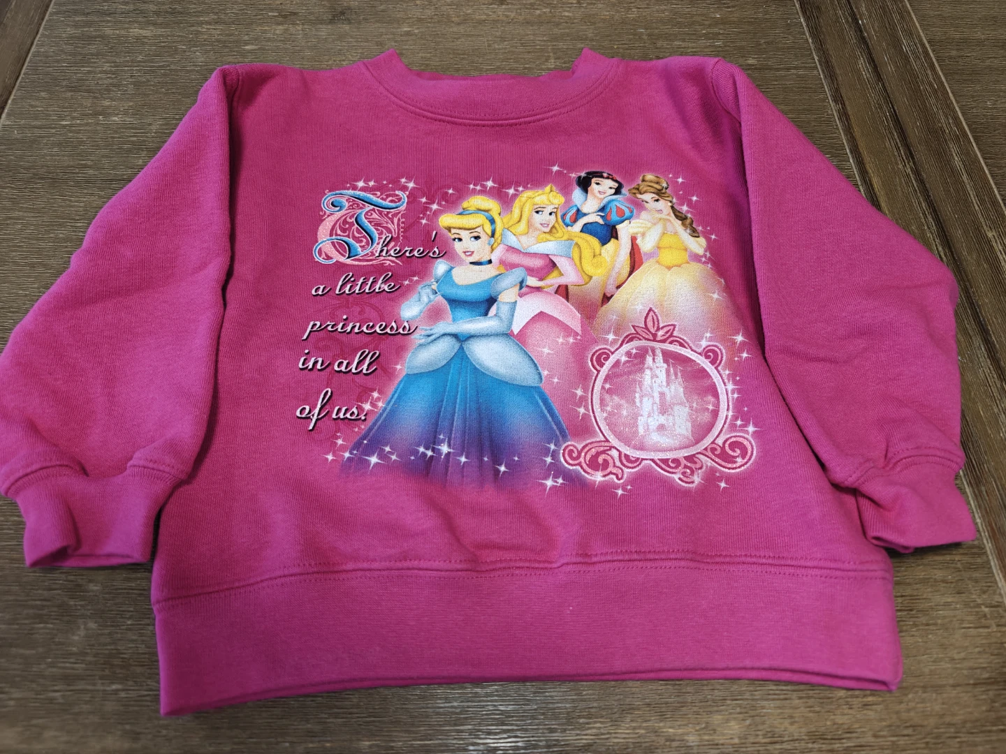 Disney Store Princess Sweatshirt Size 2-3 - photo 2