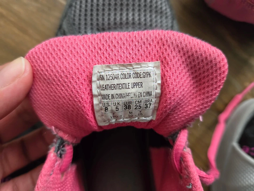 Skechers Flex Sole Sneakers - Grey/Pink - US Size 8 - photo 4