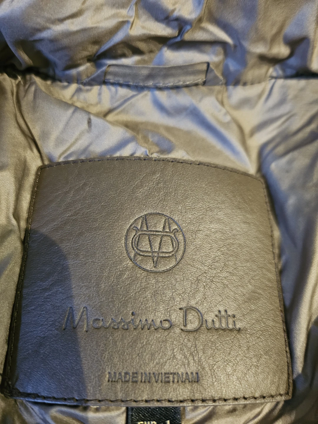 Size s, Massimo Dutti Quilted Hooded Jacket - photo 2