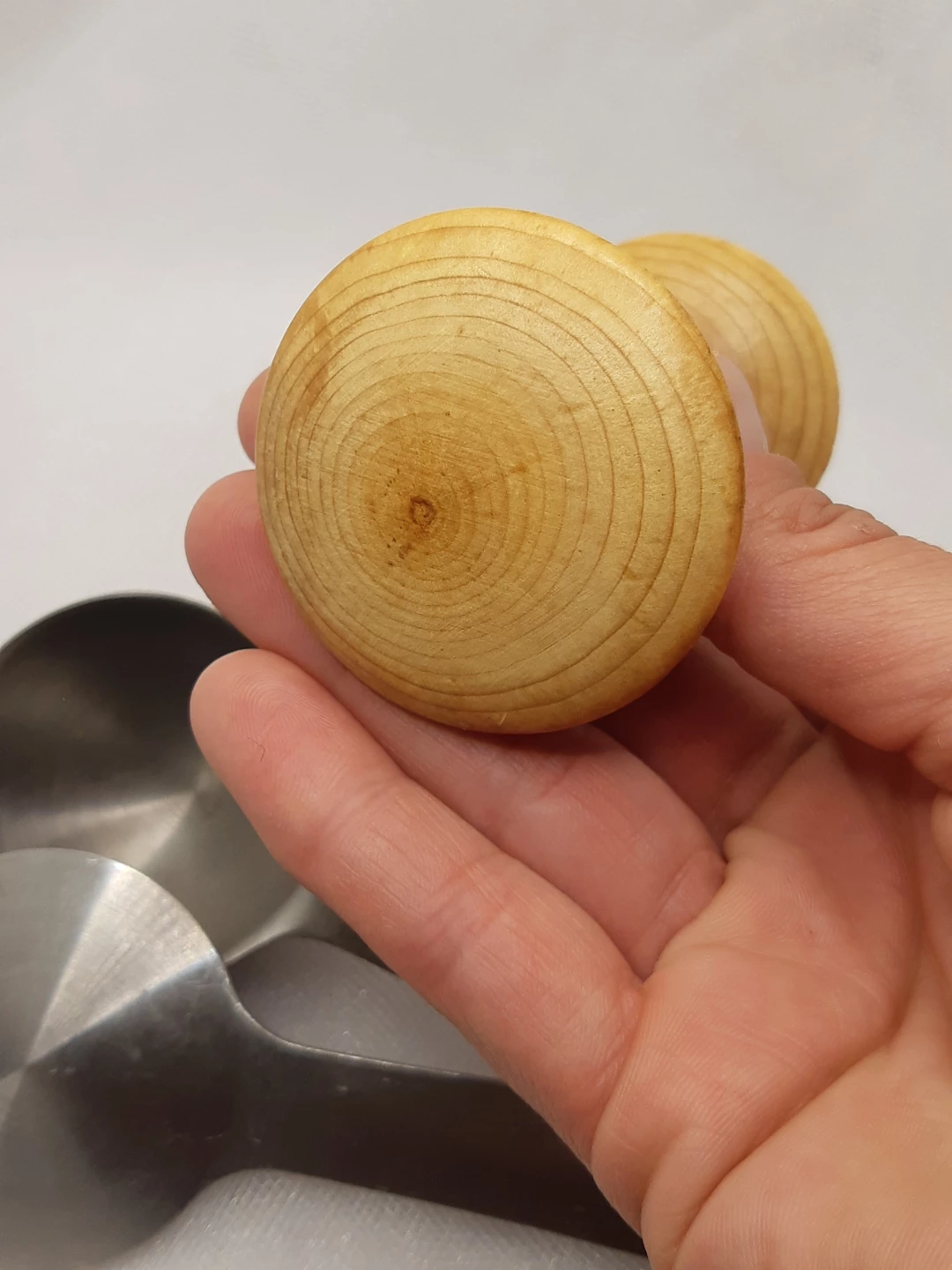 Starbucks Coffee wooden espresso tamper and espresso scoop set - photo 4