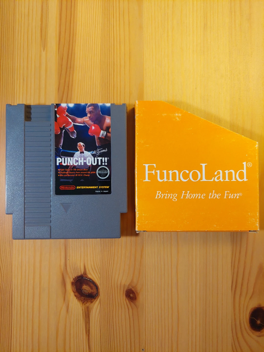 Mike Tyson's Punch-Out!! NES Game Cartridge