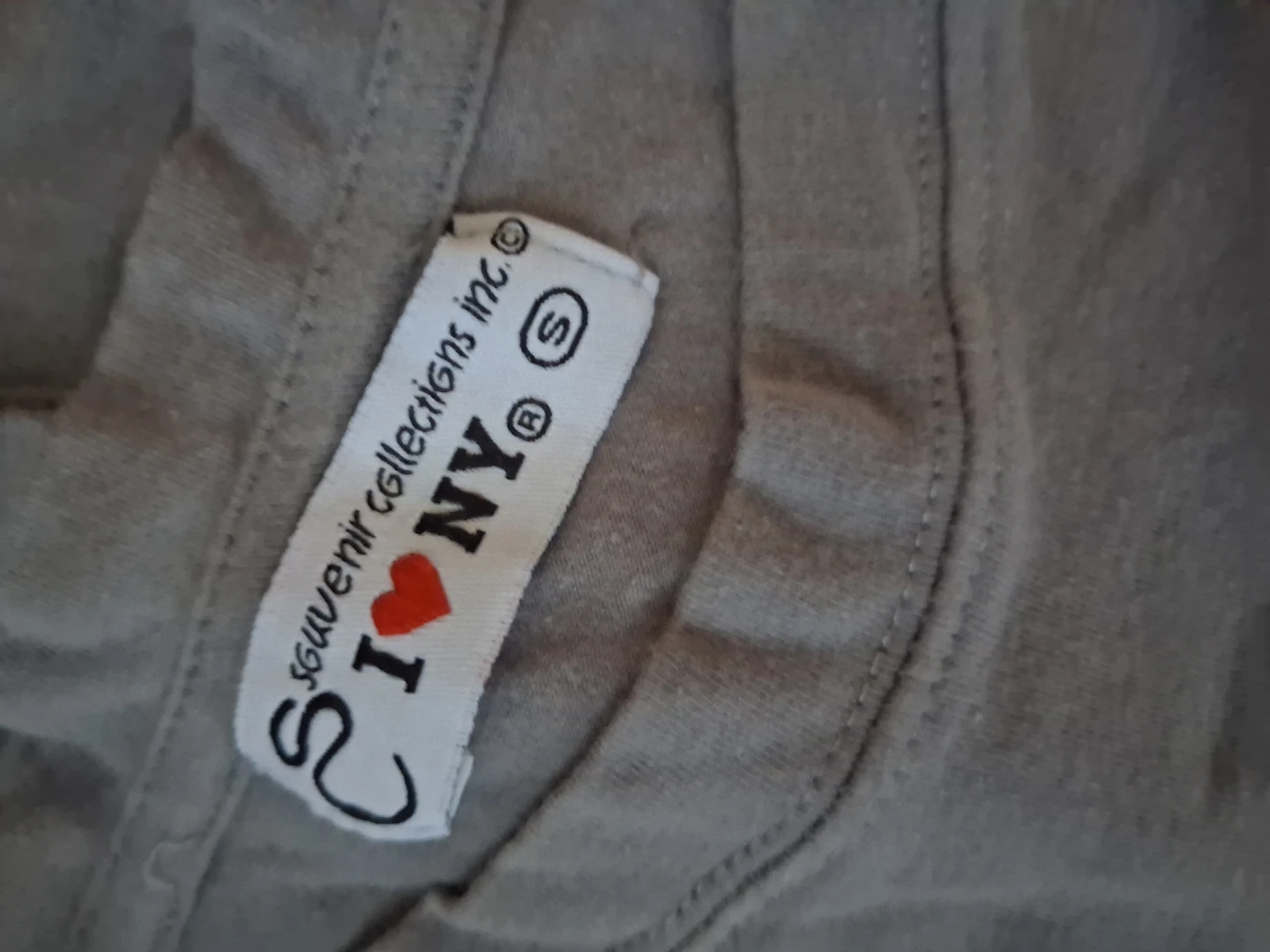 I Love NY Gray T-Shirt