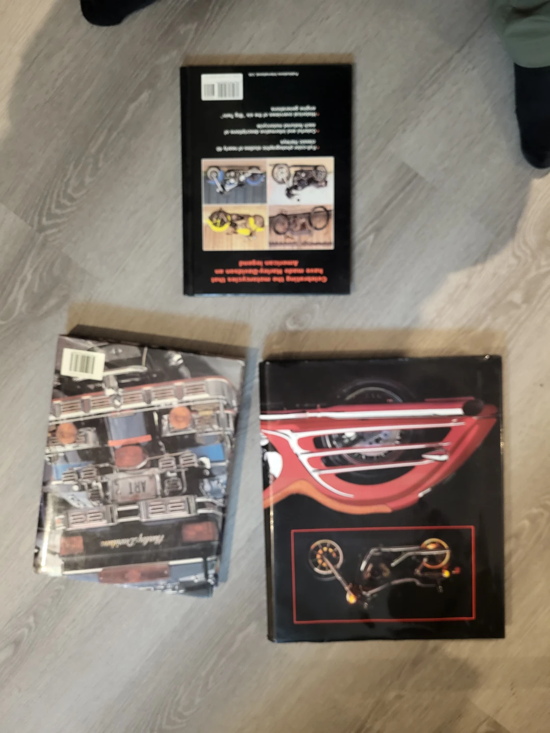 3 Large Harley-Davidson Hardcover Books - photo 5
