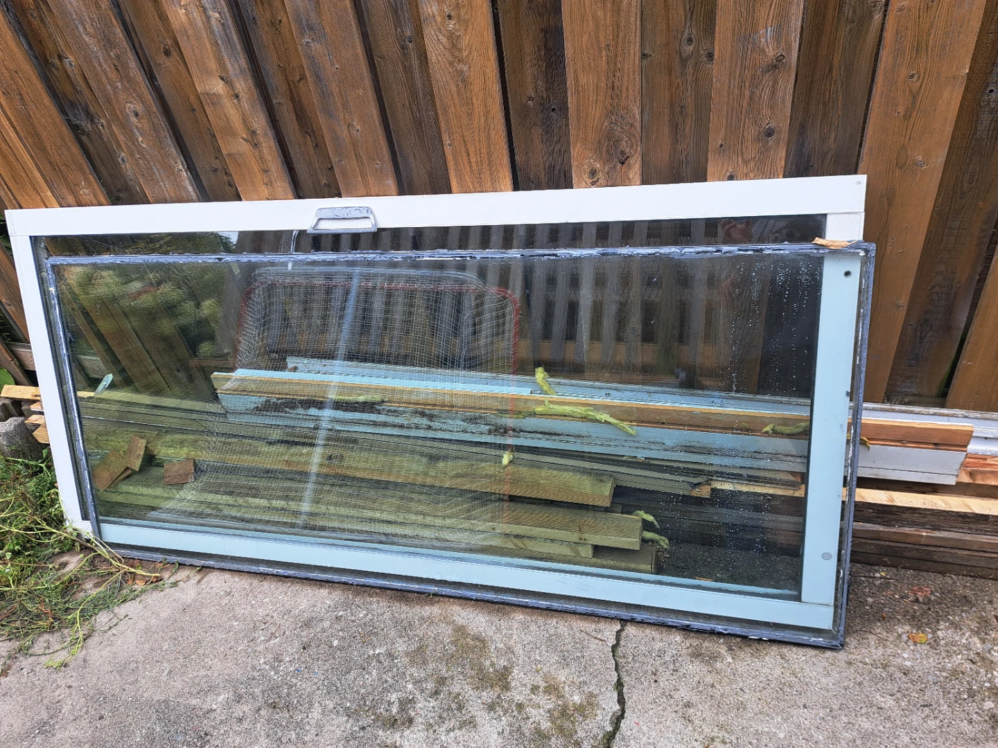 Sliding Door Glass Window  73 3/4 x 31 3/4