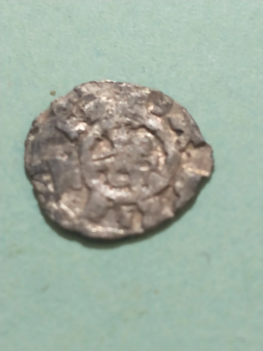 1224-1558 Livonian Order Prince-Bishopric of Dorpa Silver Pfen. - photo 3