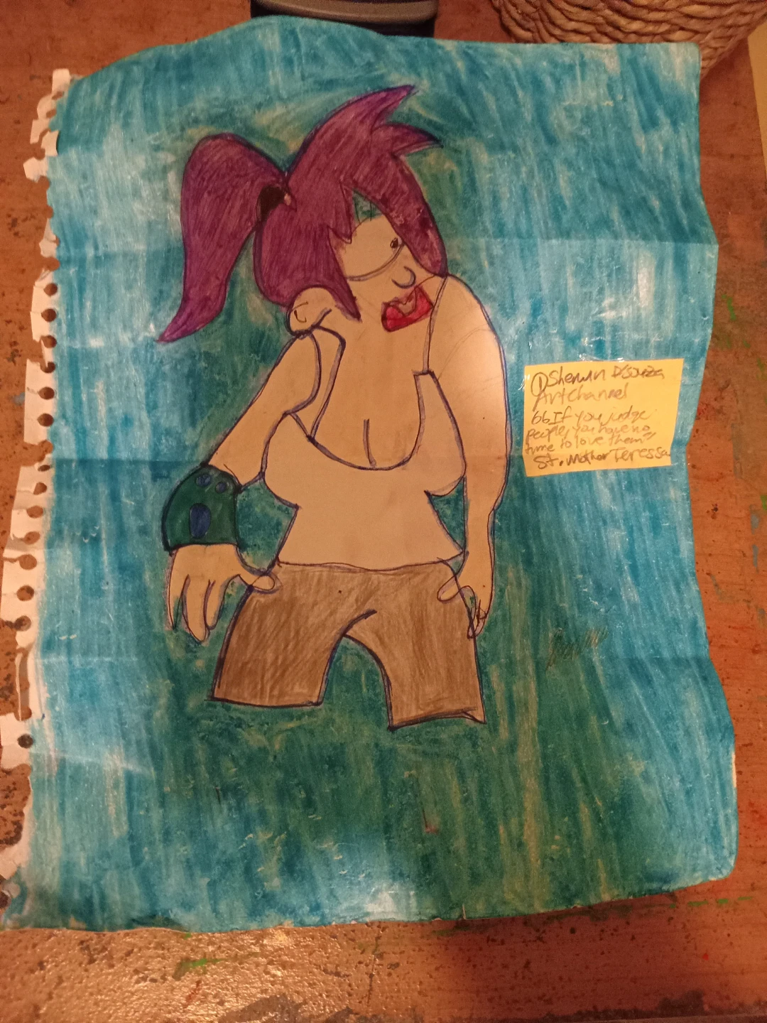 DRAWING ILLUSTRATION BY CUSTOM ARTIST SHERWIN - photo 3