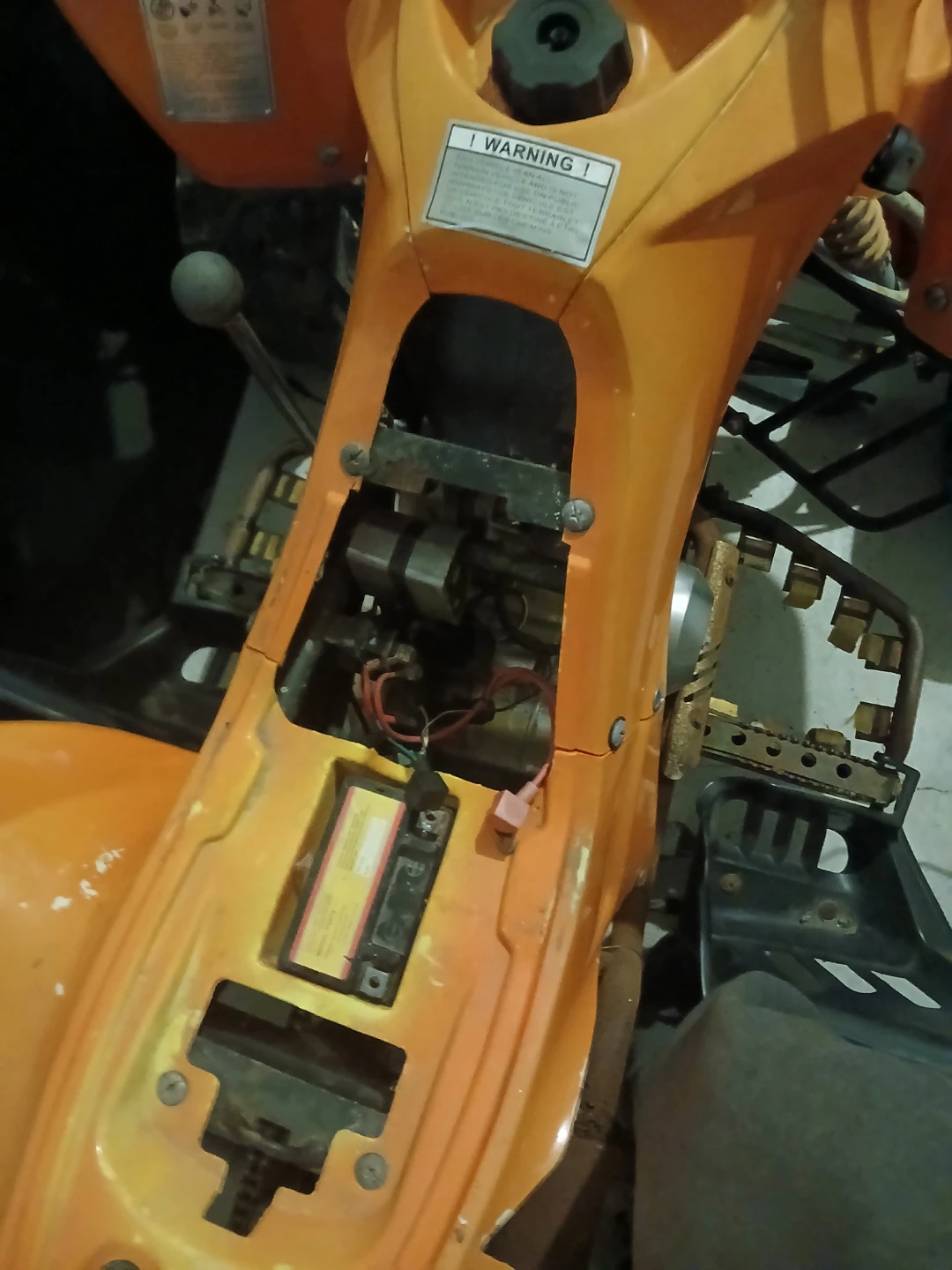 Orange Axa ATV - photo 4
