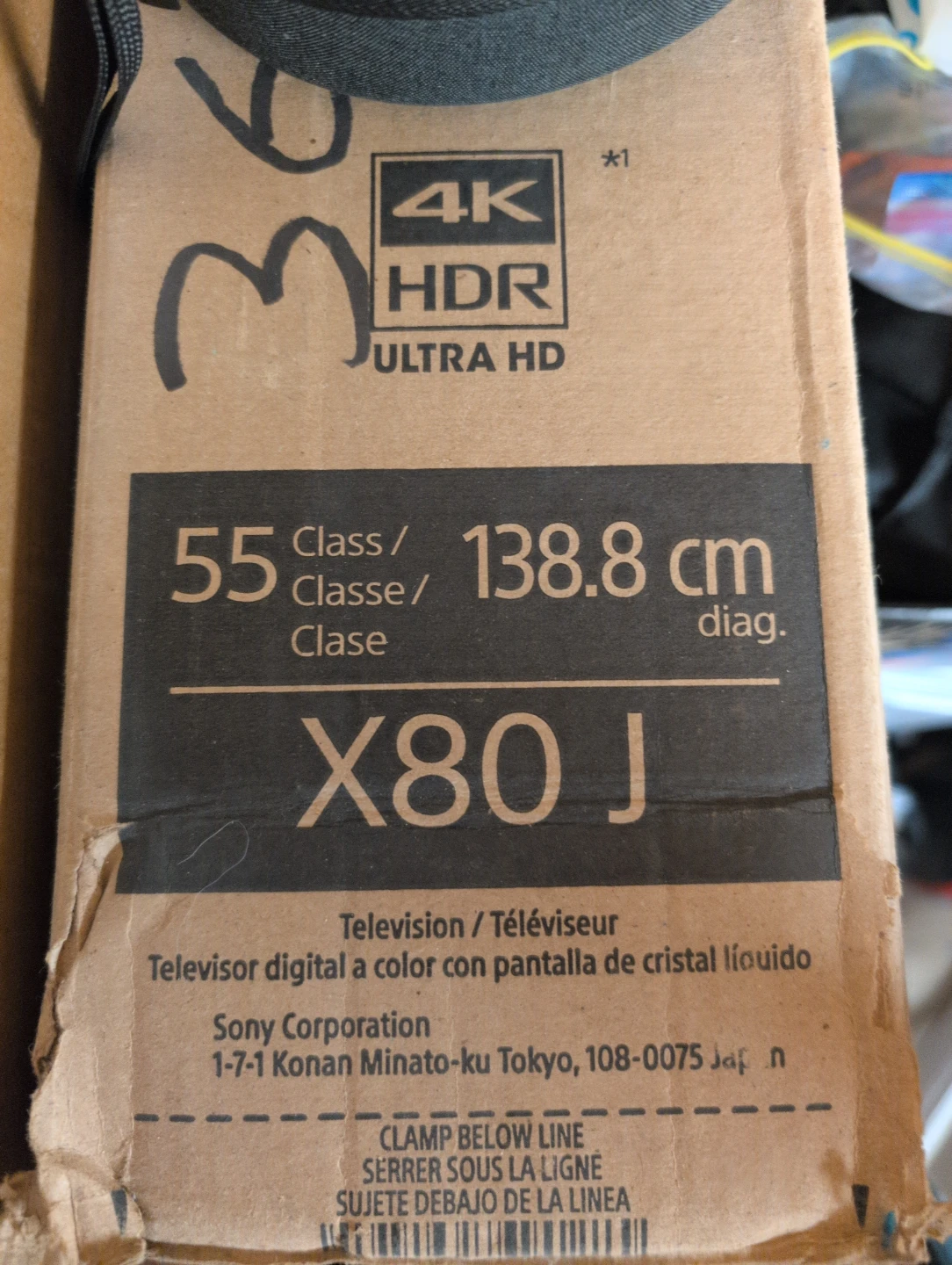 55" Sony Bravia 4K X80J + Box - photo 4