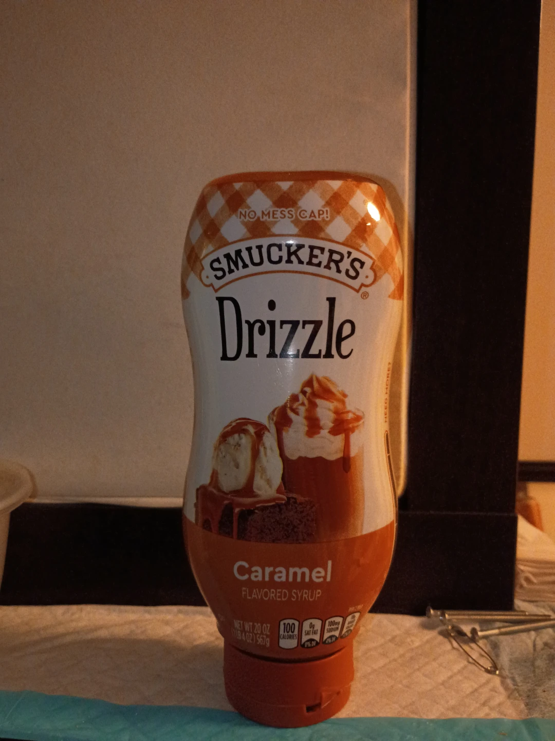 Smucker's Caramel Drizzle Syrup 20 oz 🏈