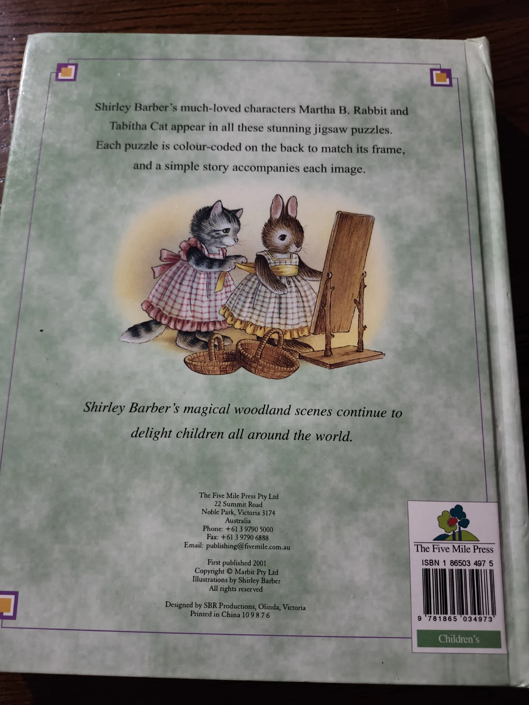 Martha B. Rabbit Jigsaw Book 7 Jigsaw puzzles - photo 3