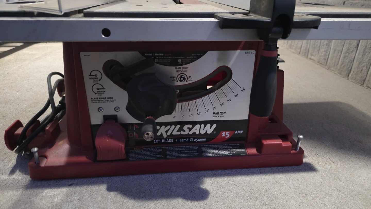 Skilsaw 15 Amp 10-inch Table Saw - photo 5