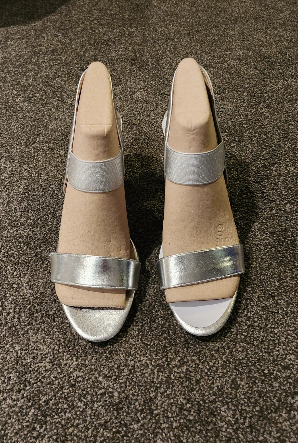 LifeStride Flex Silver Heeled Sandals - photo 2