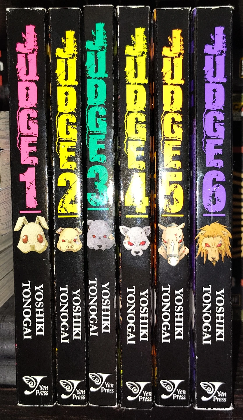 Judge Full Set Manga