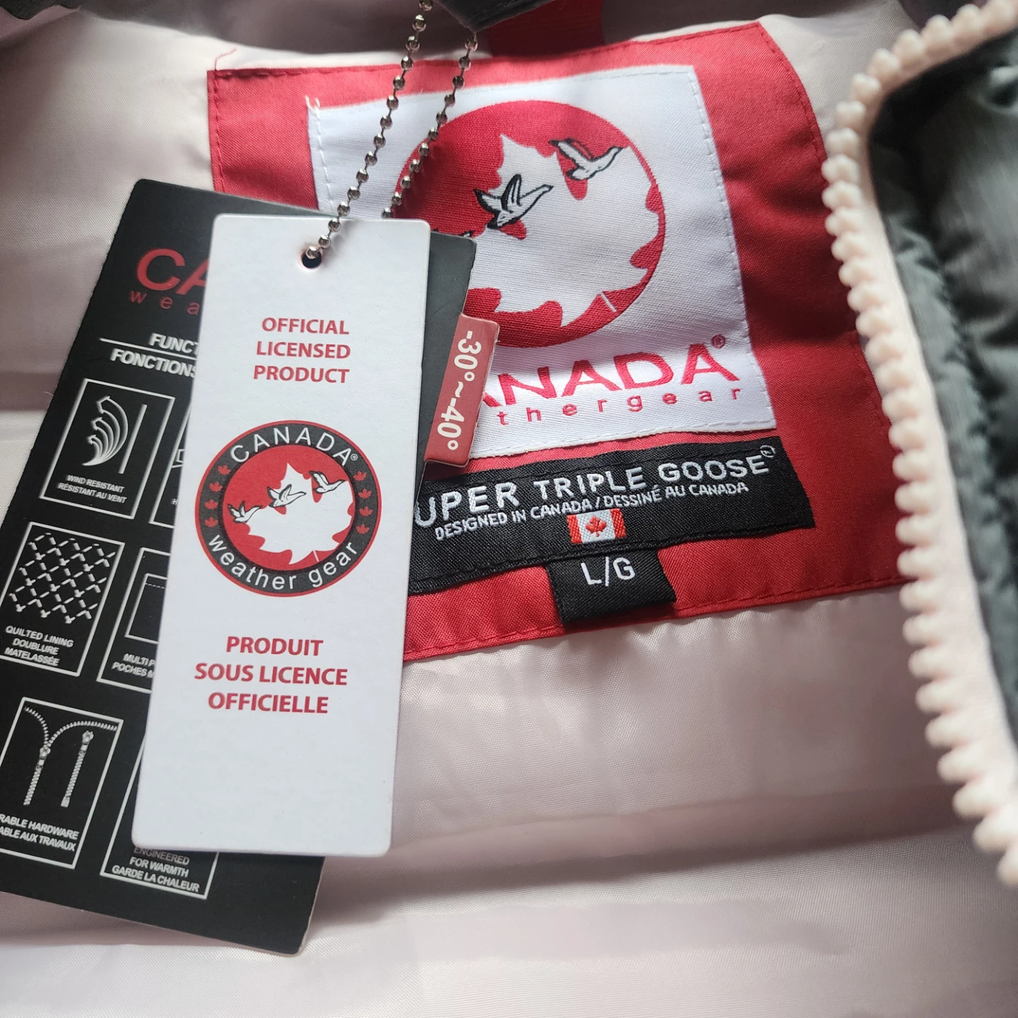 Canada Weather Gear Super Triple Goose Vest L/G - photo 2