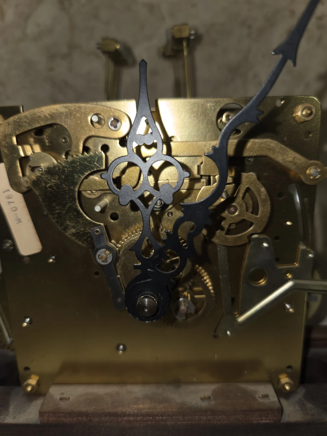 Vintage Mechanical Clock Movement - photo 5