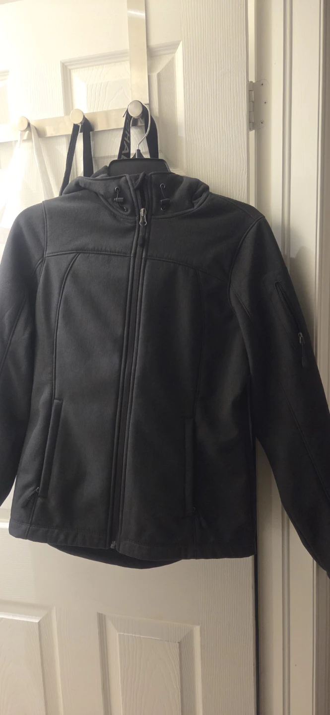 Kirkland Signature Black Softshell Hoodie