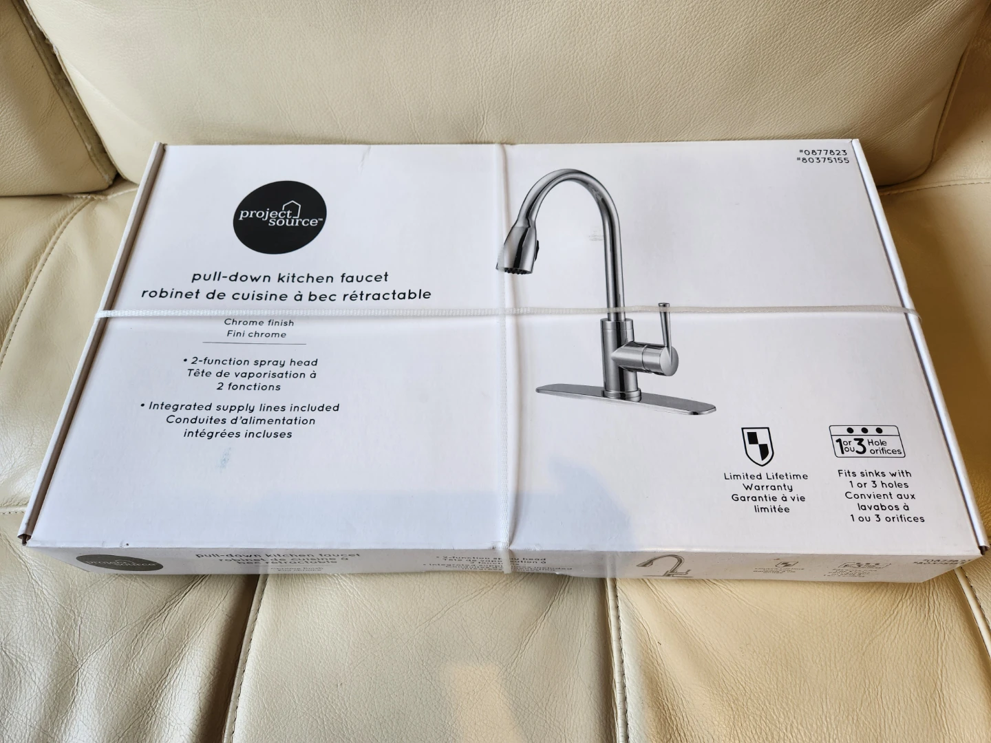 🏈 Project Source Pull-Down Kitchen Faucet Chrome - photo 2