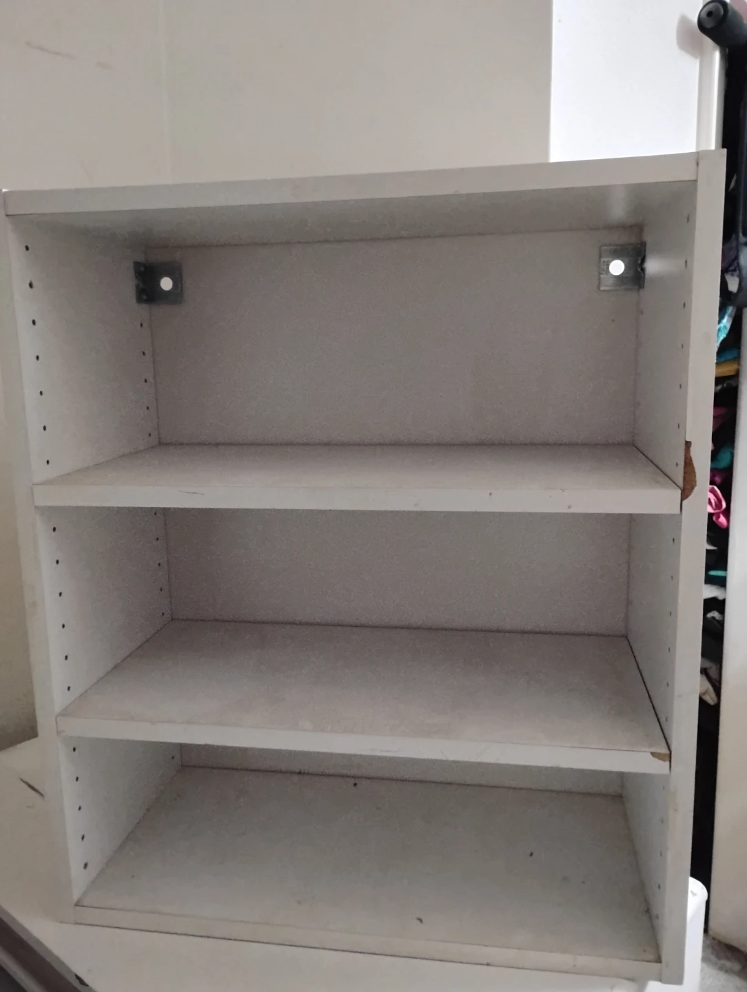 White 3-Tier Wall-Mounted Shelf