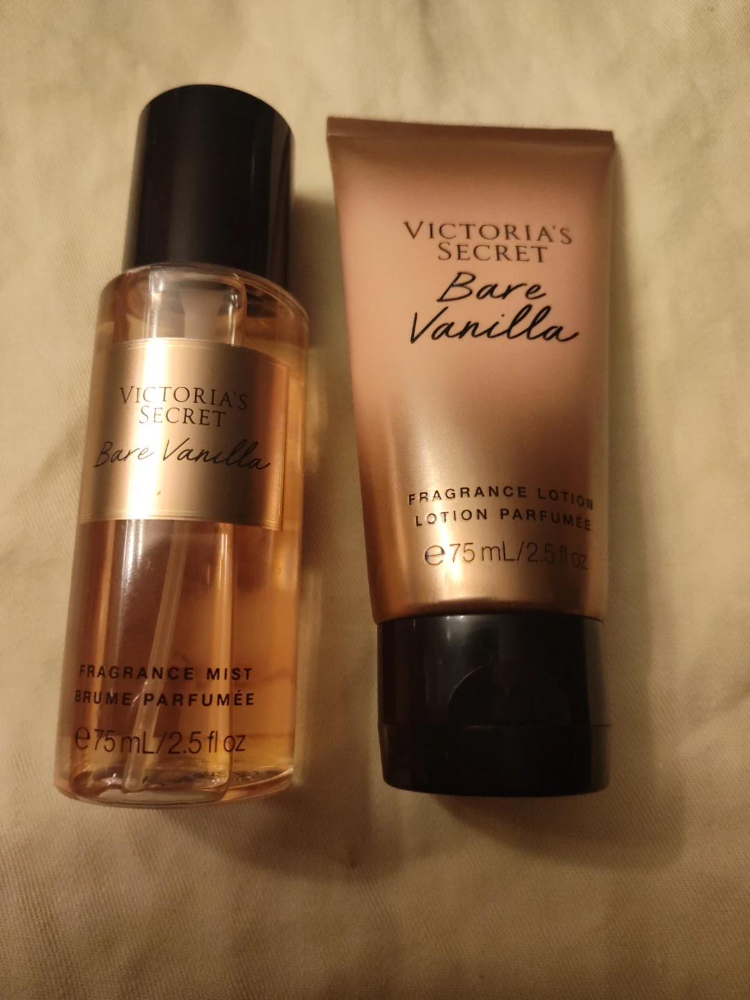 Victoria's Secret Bare Vanilla Mist and Lotion