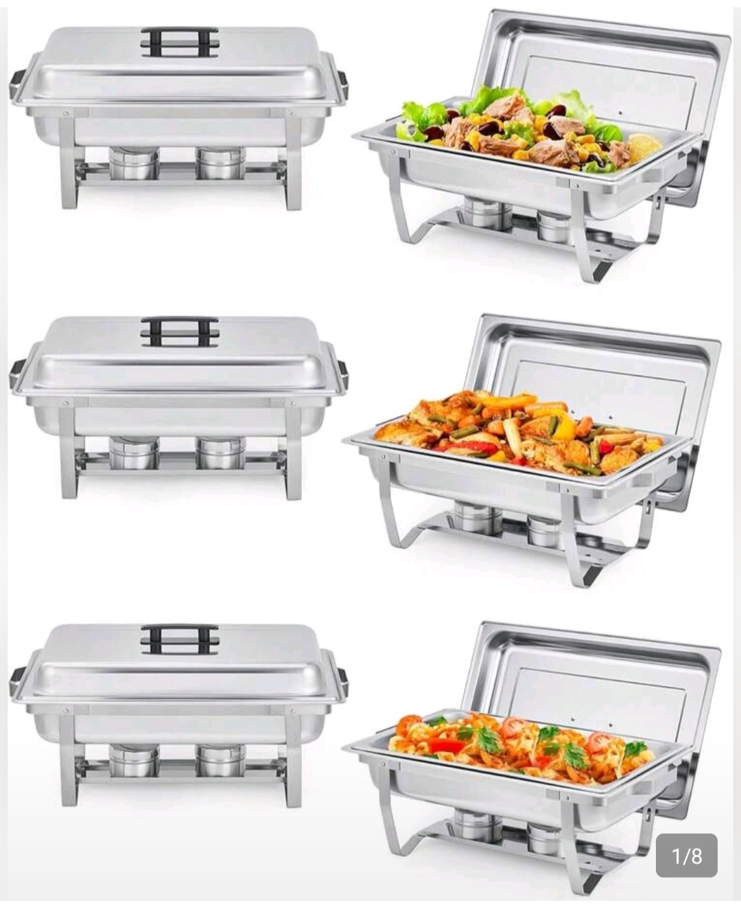 8QT Stainless Steel Chafing Dish