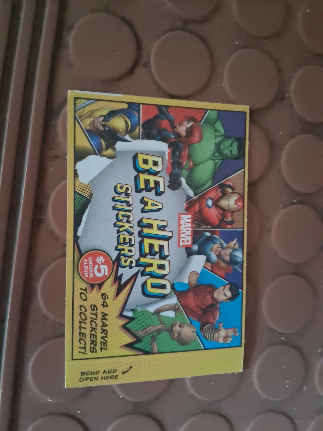 Marvel Be a Hero Sticker Packs - photo 2