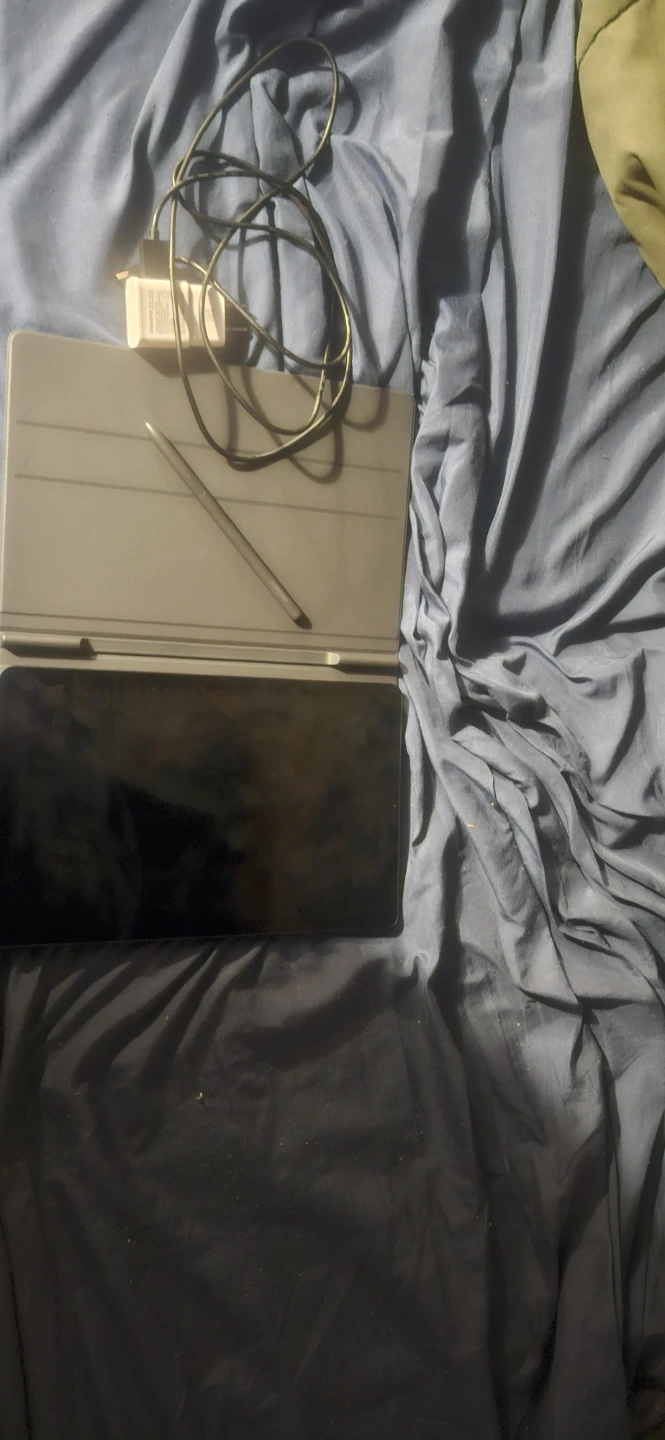 Samsung Tablet with Case and Stylus