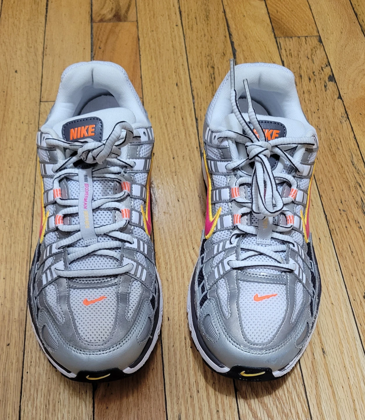Nike P-6000 Sneakers Silver Pink Size 12 W - photo 4