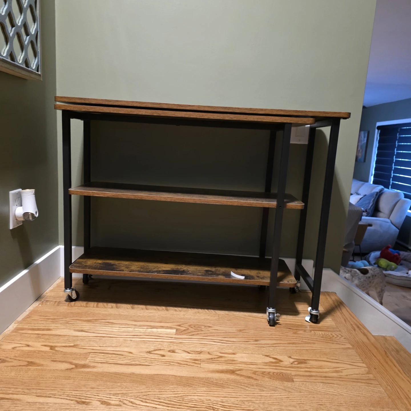 Rotating side table