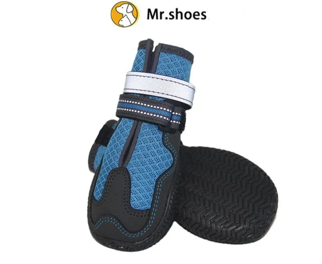 Mr.Shoes Blue Dog Boots