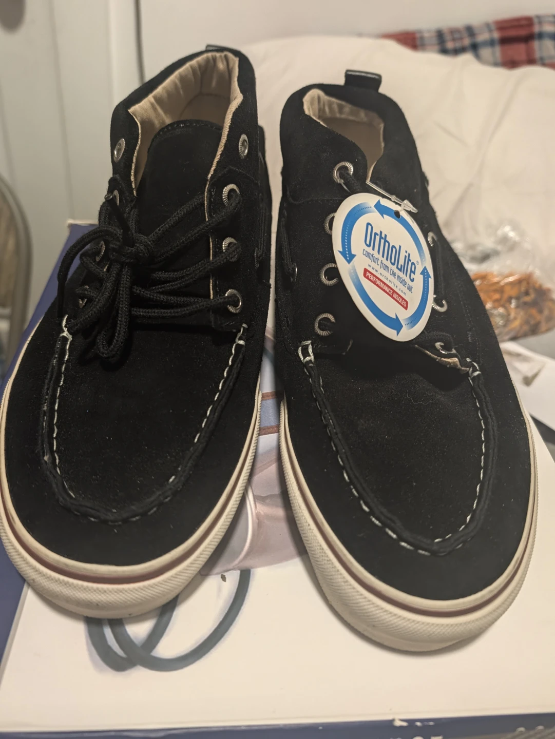 🏈Vans California Chukka Del Barco Sneakers Black Size 11.5 - photo 2