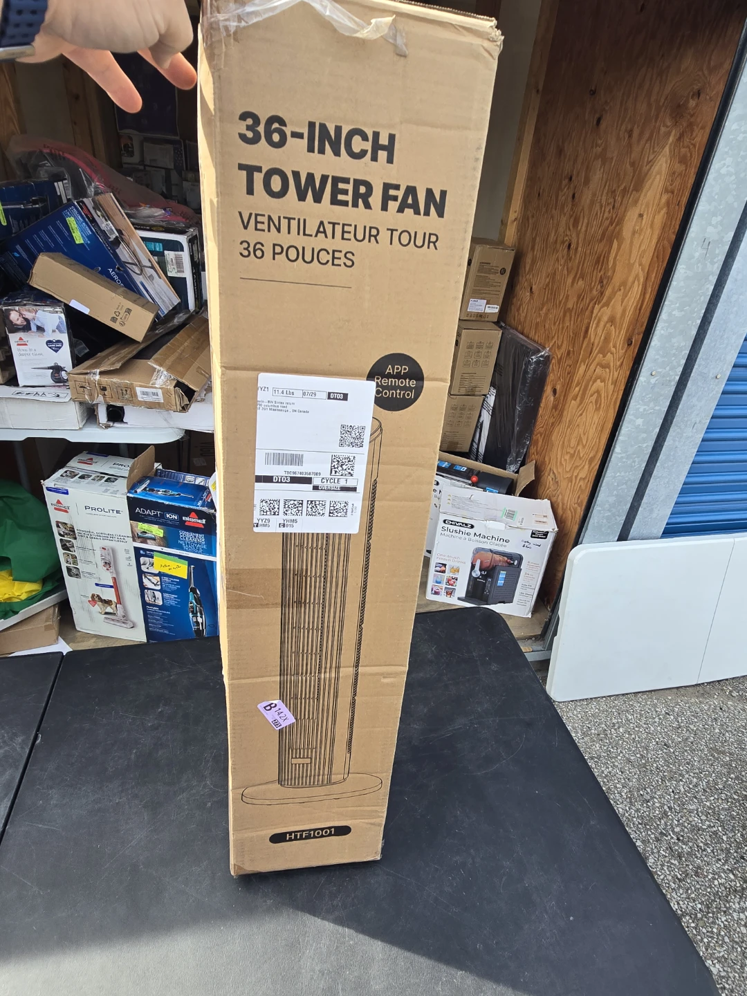 Pureborne 36-Inch Tower Fan Model HTF1001 - photo 4