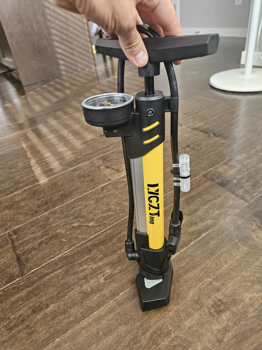 Bike Floor Pump with Gauge, MOHEGIA Bicycle Tire Pump,...
