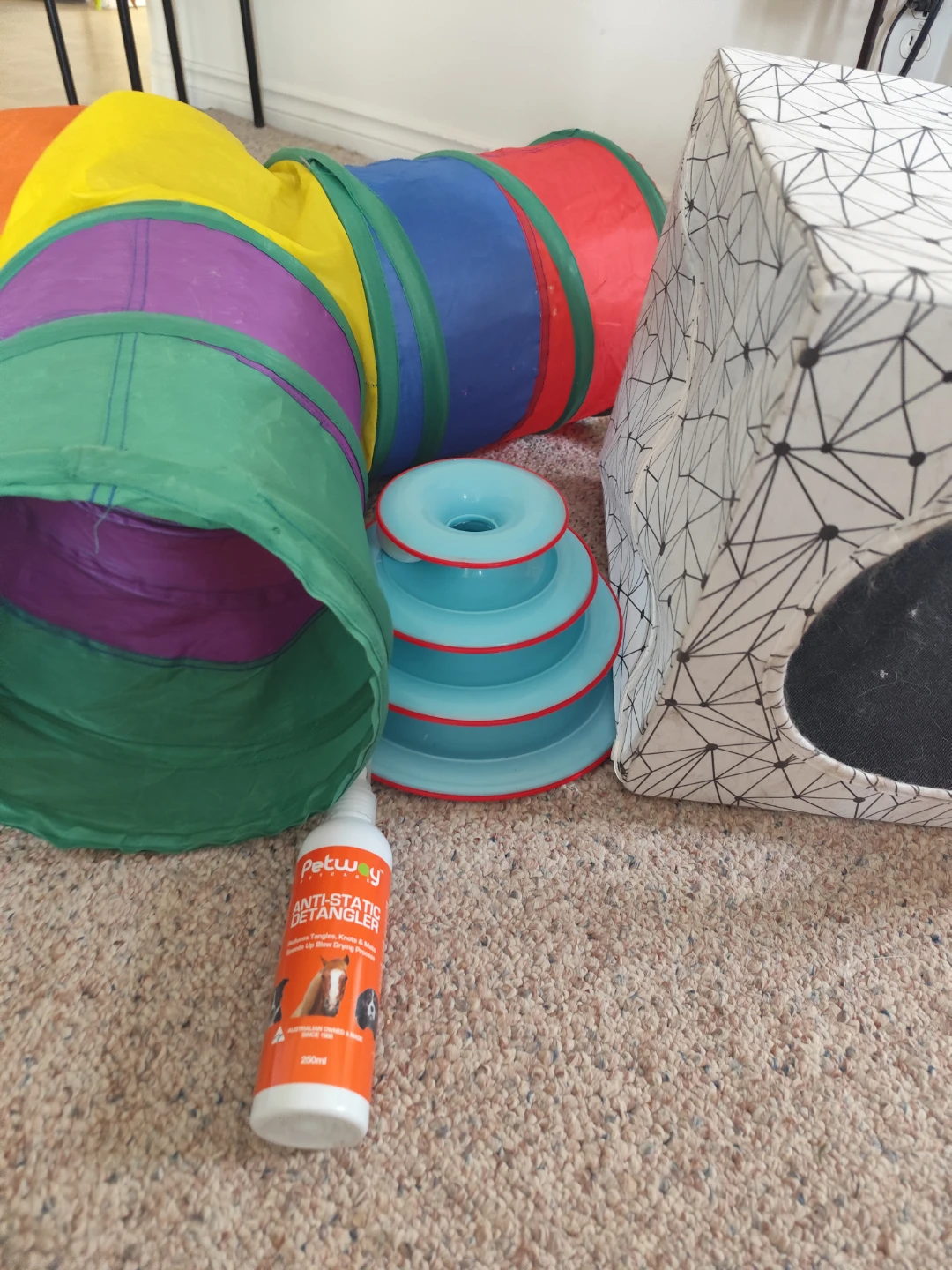 cat tree+ Assorted Cat Supplies and Toys - photo 3