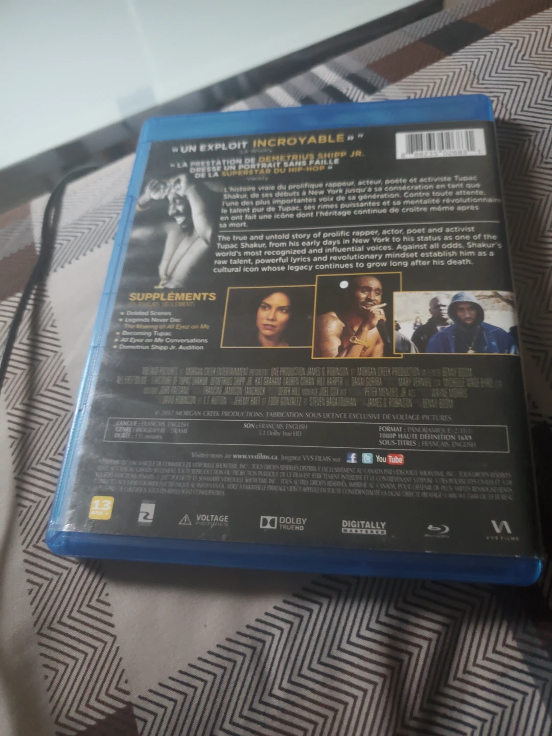 All Eyez On Me Blu-ray