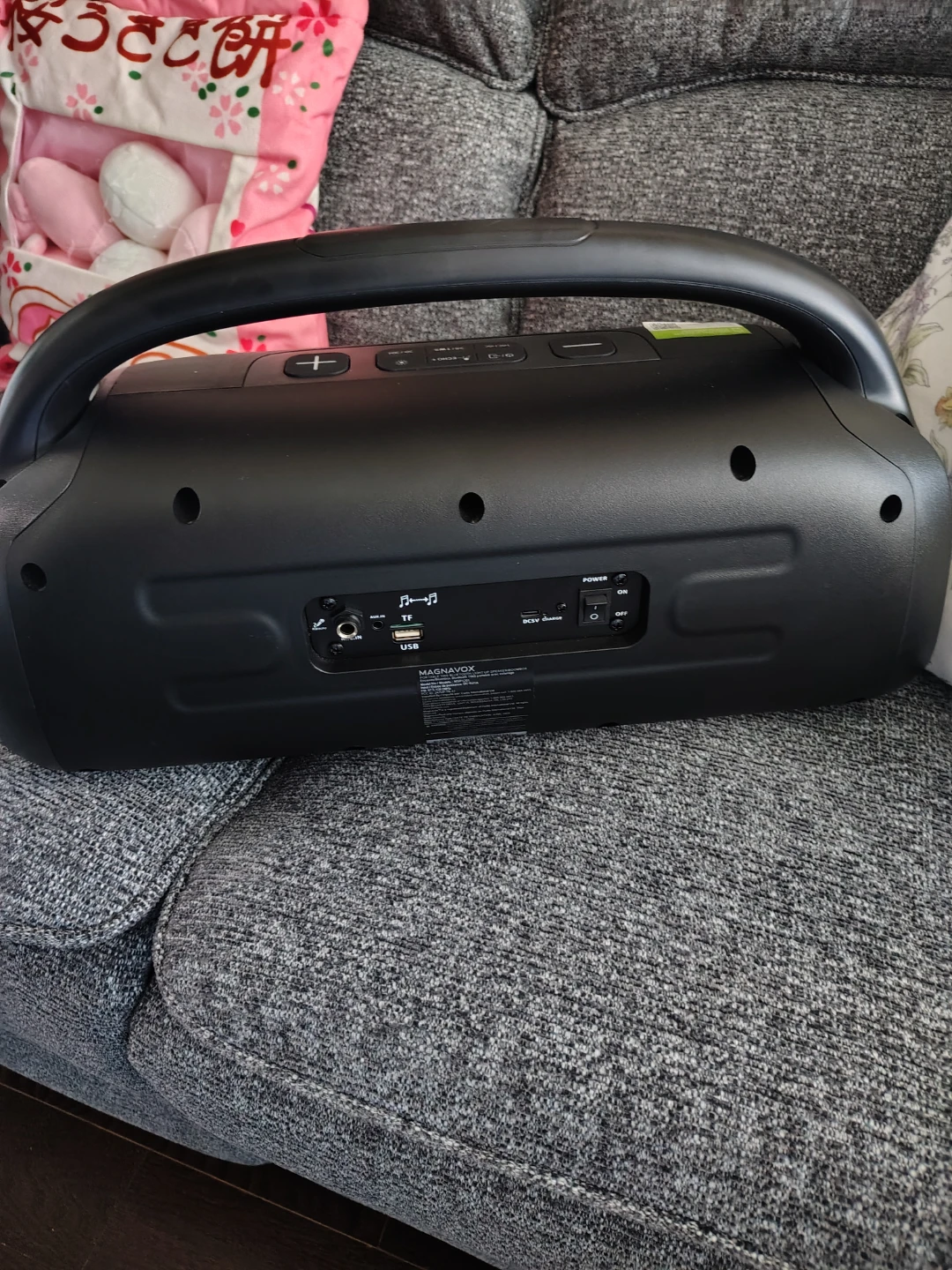 Magnavox Portable TWS Bluetooth Light Up Speaker - photo 3