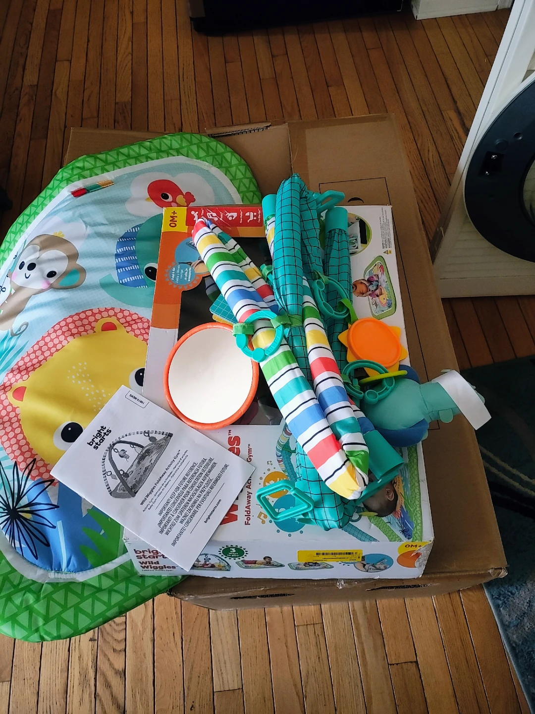 Bright Starts Wild Wiggles FoldAway Activity Gym - photo 4