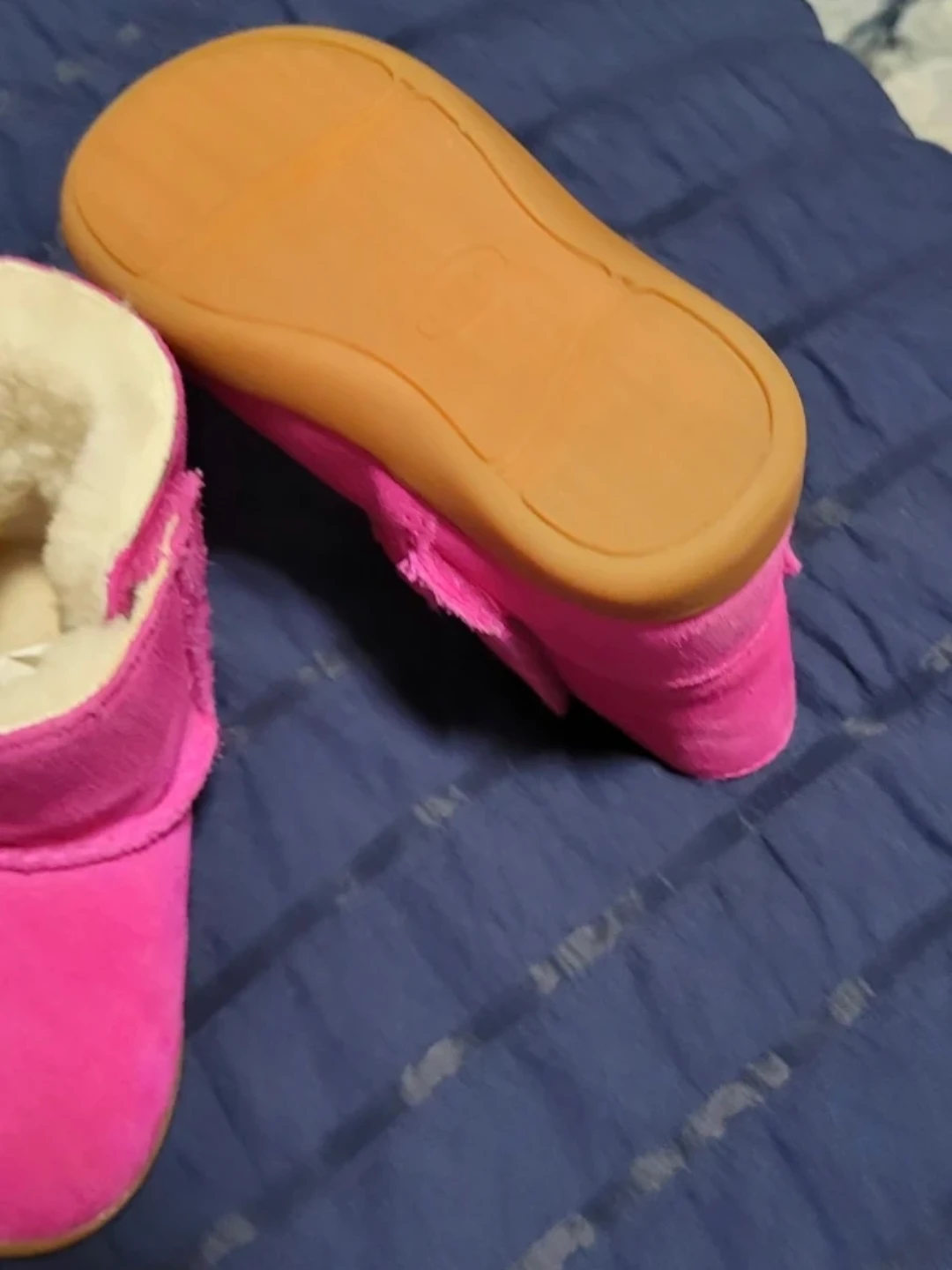 UGG Hot Pink Suede Boots - photo 3