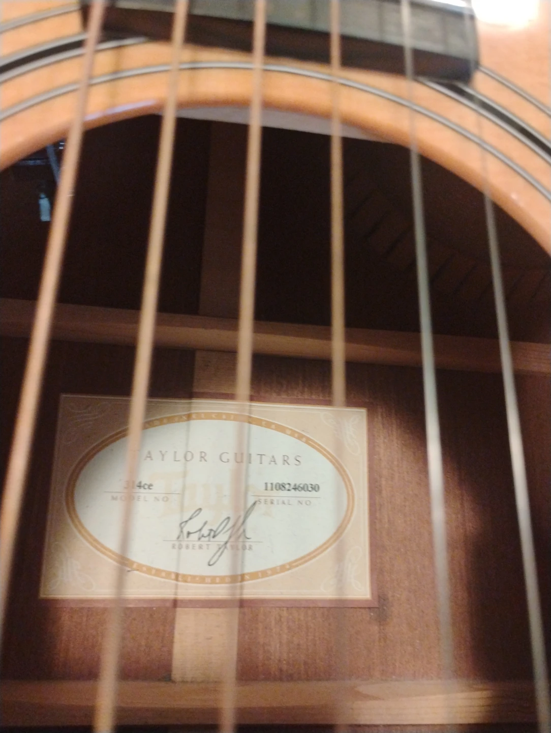 Taylor 314ce Acoustic-Electric Guitar - photo 5