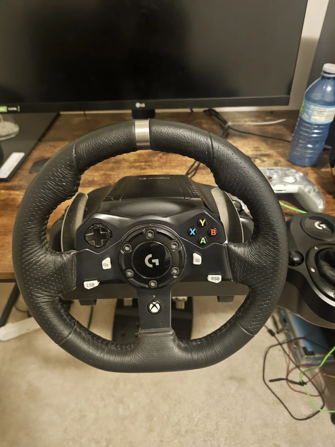 Logitech G920 Driving Force Racing Wheel and Shifter - photo 3