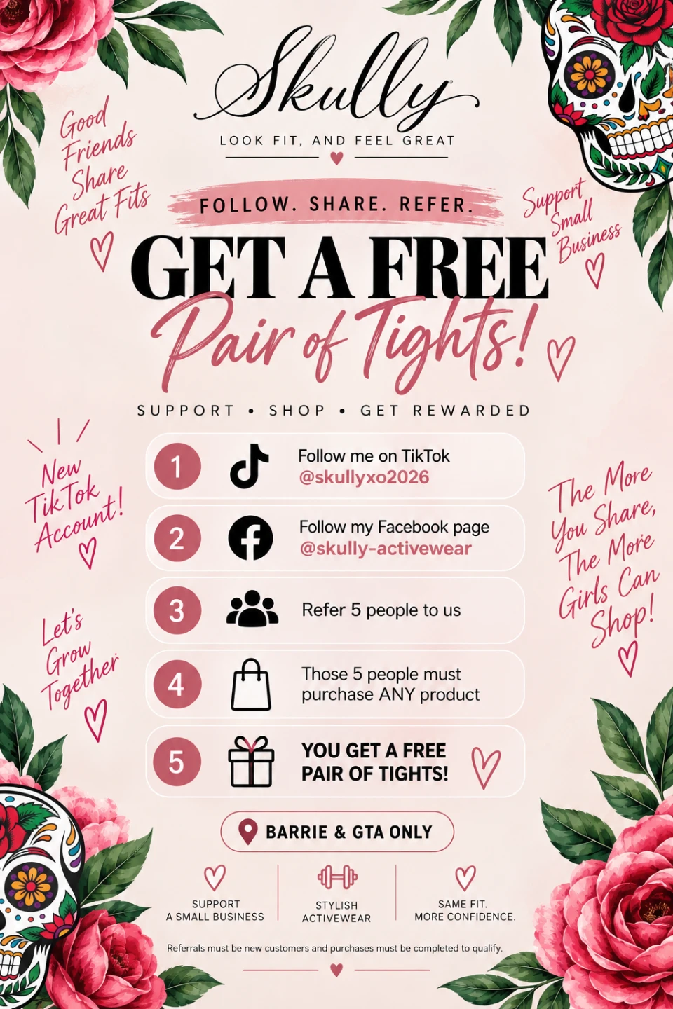 FREE TIGHTS - PROMO