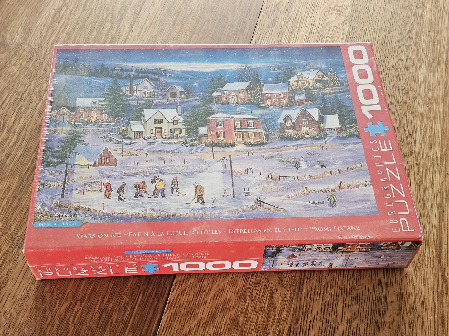 Sealed unopened EuroGraphics Stars on Ice 1000 Piece Puzzle