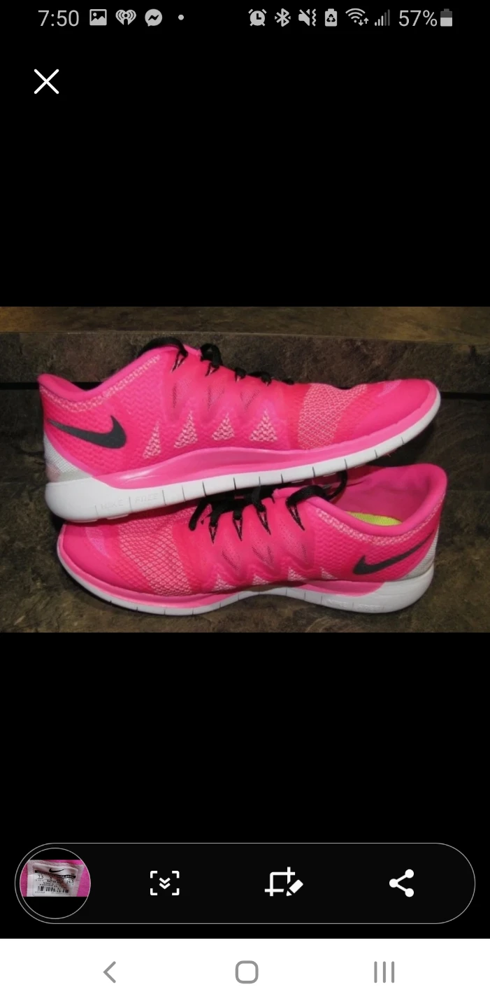 Nike Free 5.0 Running Shoes - Pink