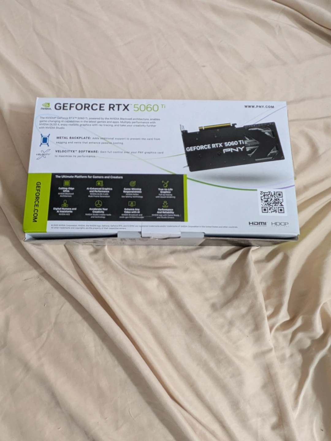 PNY GeForce RTX 5060 Ti 16GB GDDR7 OC Graphics Card - photo 2