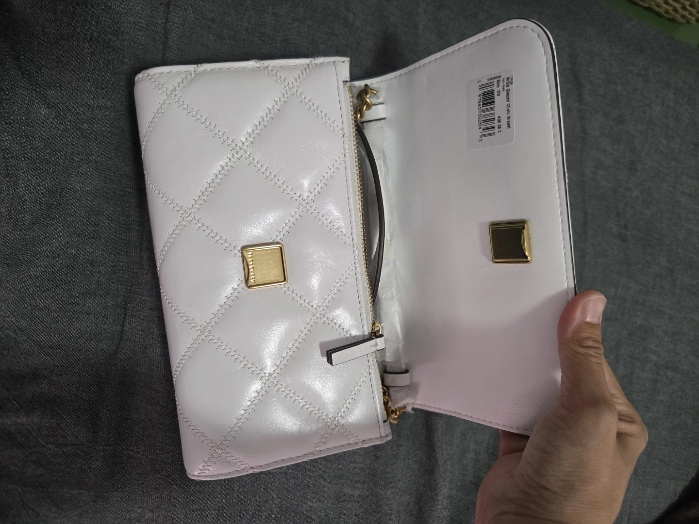 Tory Burch Willa Glazed Chain Wallet - photo 3