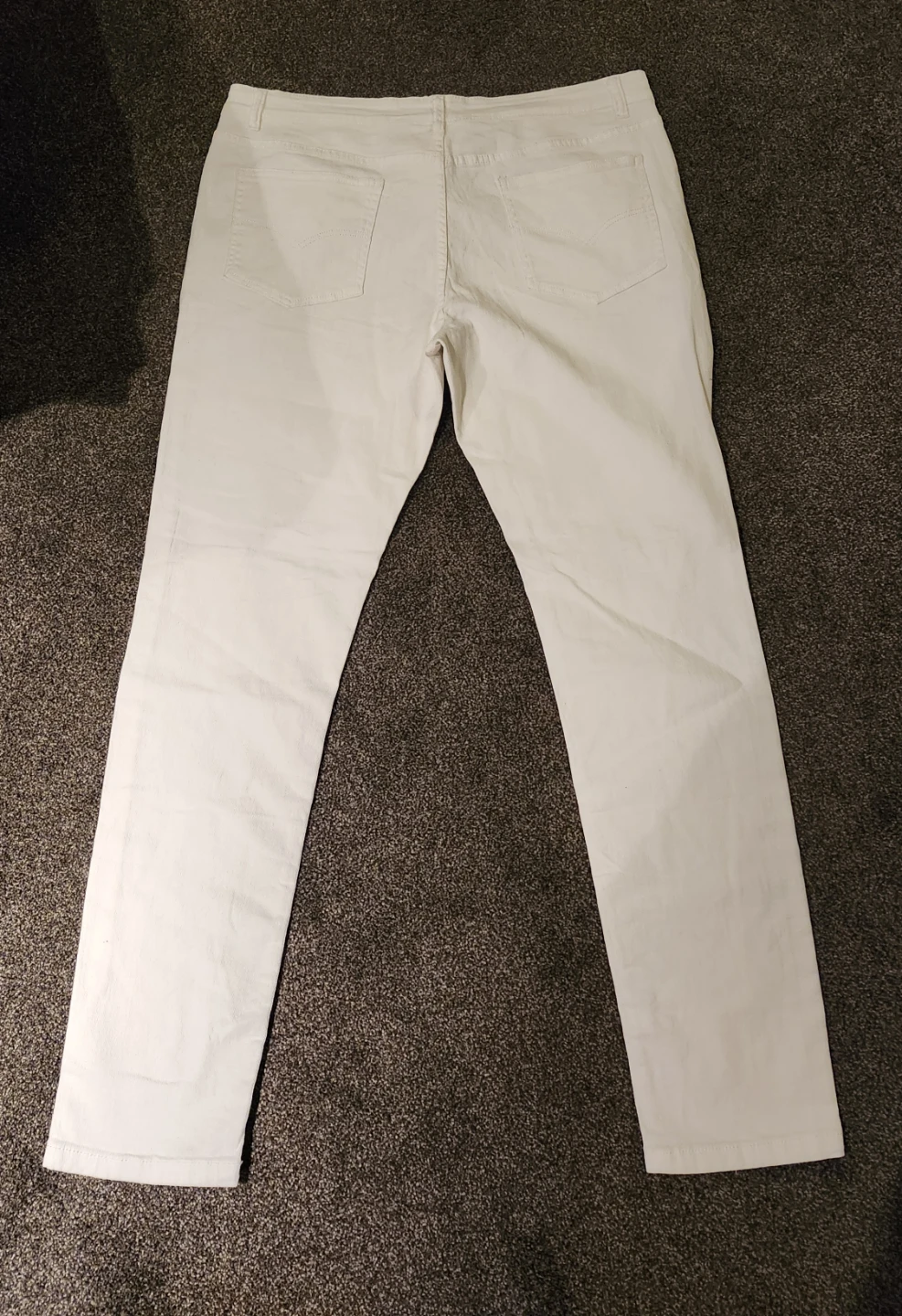 COWBOY White Denim Jeans - photo 3
