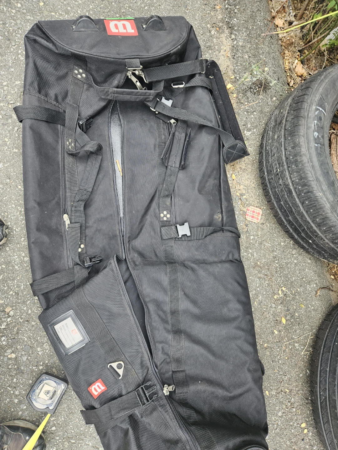 Wilson black rolling gear bag - photo 5