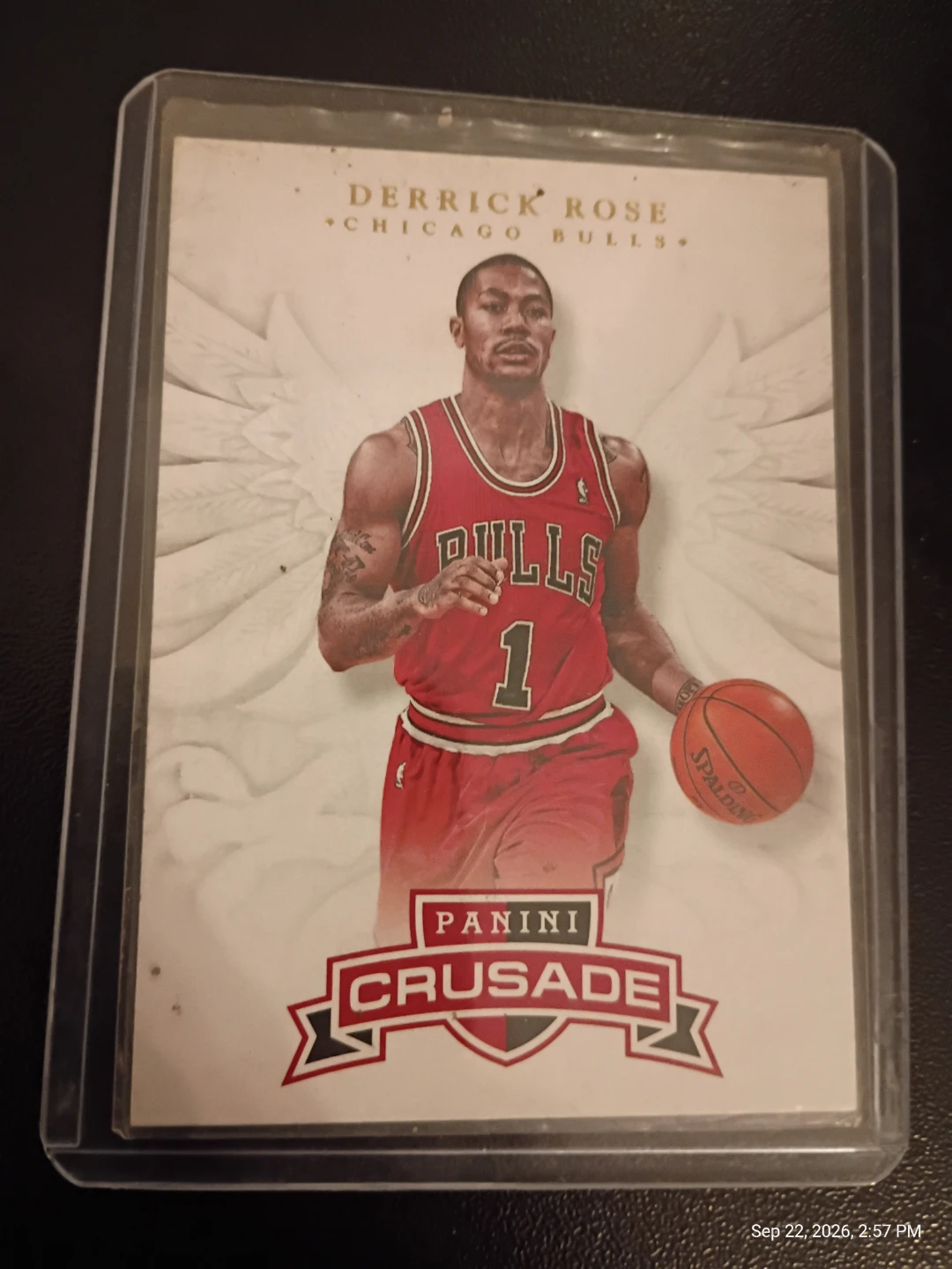 Derrick Rose Panini Crusade Trading Card